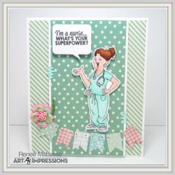 4899 – Proud Nurse Set – Art Impressions