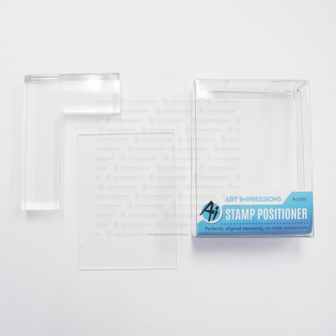 Acrylic Stamp Positioning Tools Set