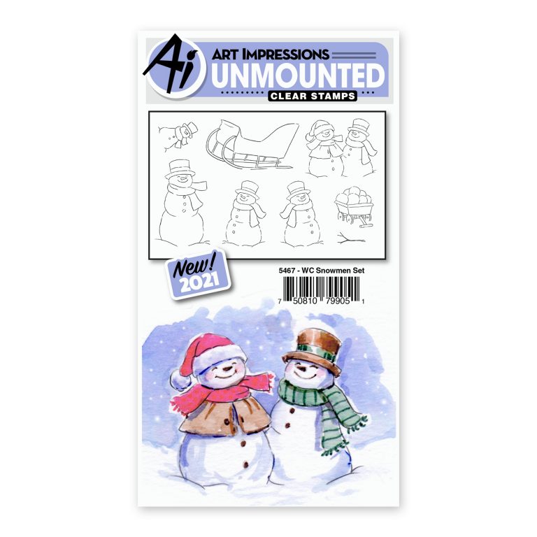 5467 – Snowmen Set – Art Impressions