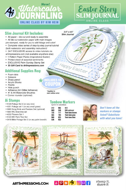 ONLINE Easter Story *Slim Journal* Class with Kim! - Image 11